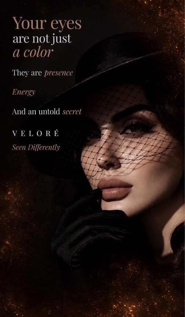 إعلان VELORÉ — Your eyes are not just a color